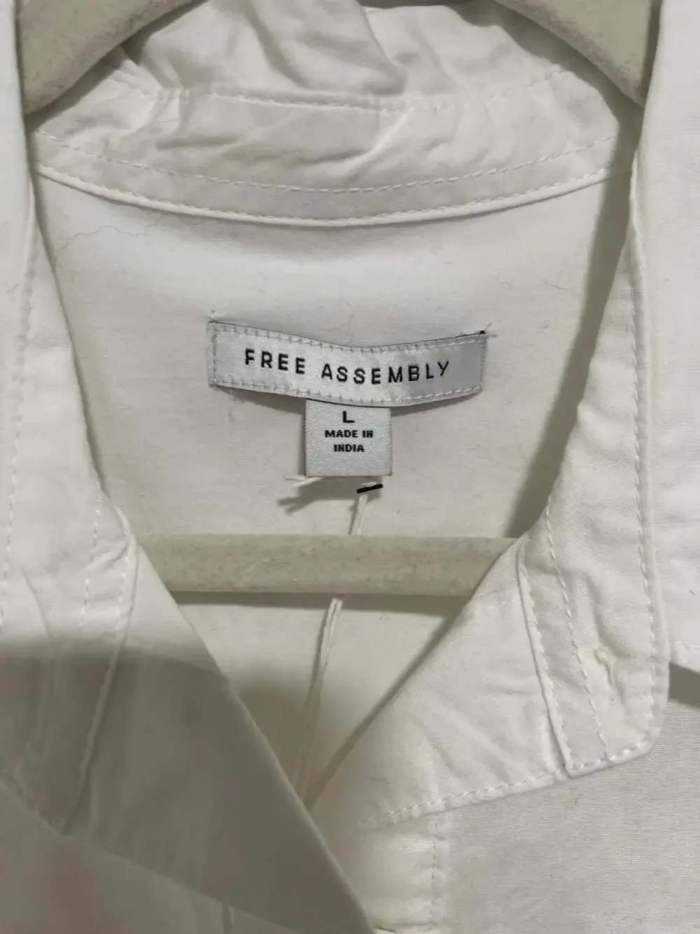 Free Assembly white button down - Picture 3 of 7